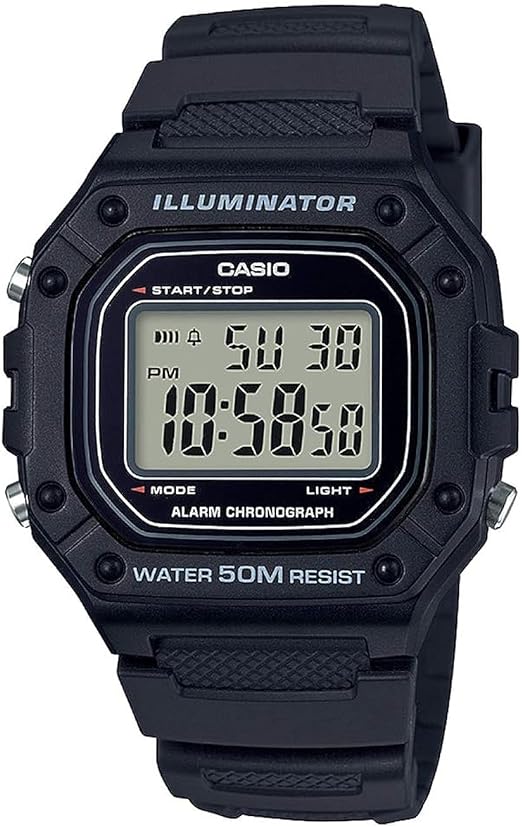 Relógio Casio Masculino W-218H-1AVDF: Uma Escolha Versátil